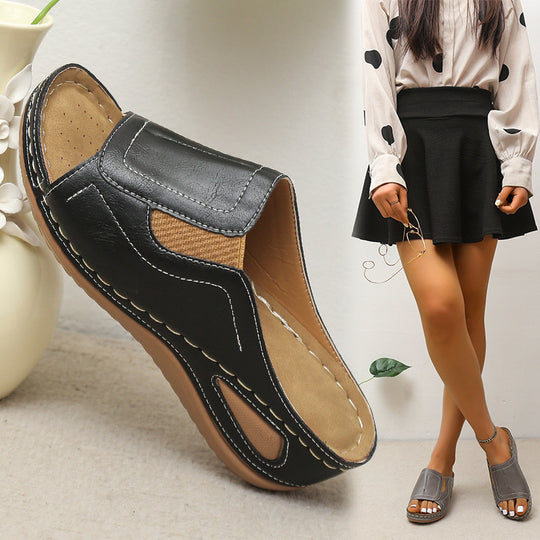 Damen Komfortable Clogs mit elegantem Design und ergonomischem Fußbett EB
