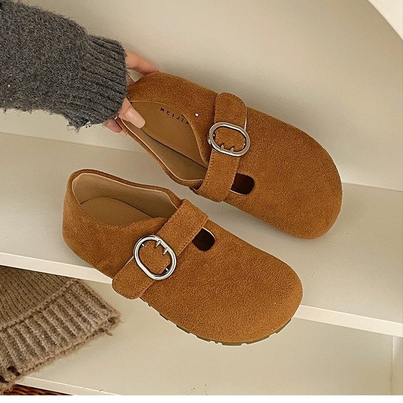 Damen Komfortable Clogs mit verstellbarem Riemen und weichem Innenfutter EB