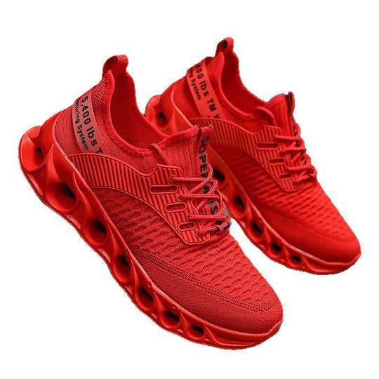 Unisex Performance-Sneaker mit innovativer gelochter Luftsohle und gestricktem Obermaterial EB