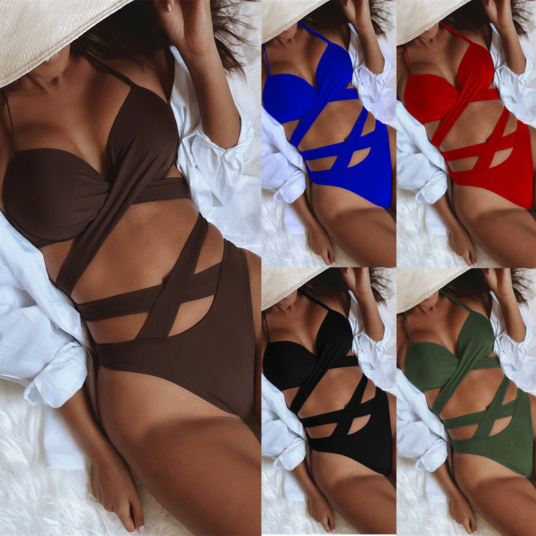 Damen Modischer Cut-Out Bikini EB