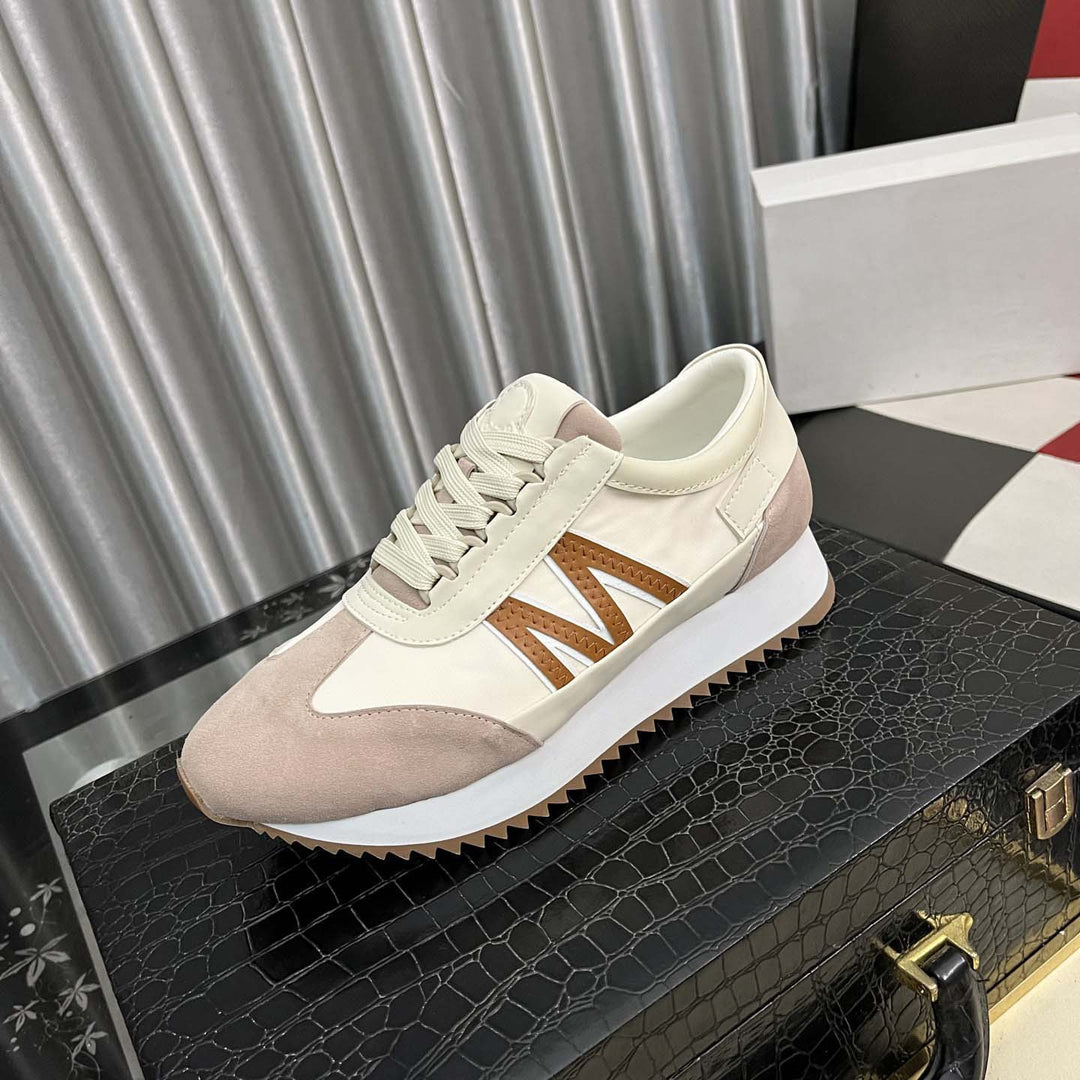Damen Sportliche Sneakers mit atmungsaktiver Mesh-Oberfläche und rutschfester Sohle EB