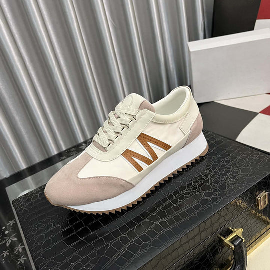 Damen Sportliche Sneakers mit atmungsaktiver Mesh-Oberfläche und rutschfester Sohle EB