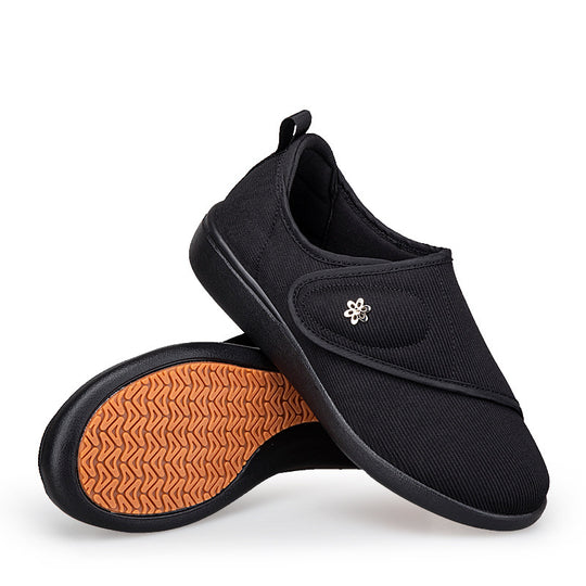 Damen Bequeme und elegante Hausschuhe mit verstellbarem Riemen EB
