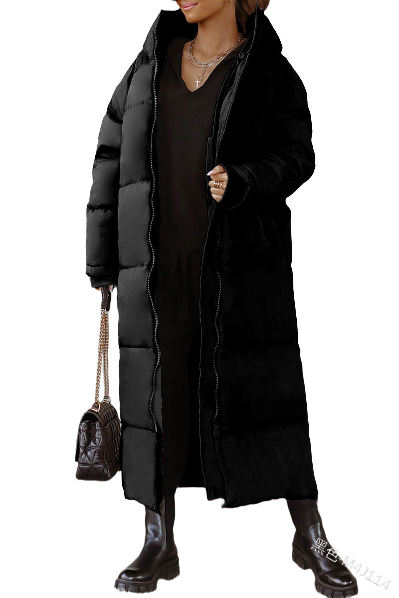 EB | Elegante Lange Winterjacke für Damen