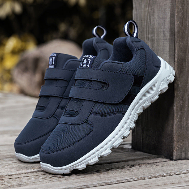 Damen Sportliche Sneakers mit verstellbarem Klettverschluss und dämpfender Sohle EB