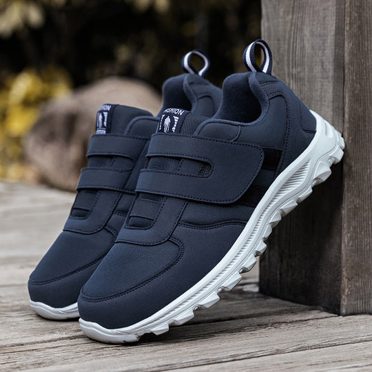 Damen Sportliche Sneakers mit verstellbarem Klettverschluss und dämpfender Sohle EB