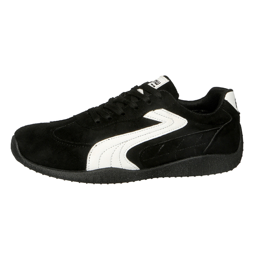 Damen Sportliche Freizeitsneaker mit atmungsaktiver Oberflächenstruktur EB