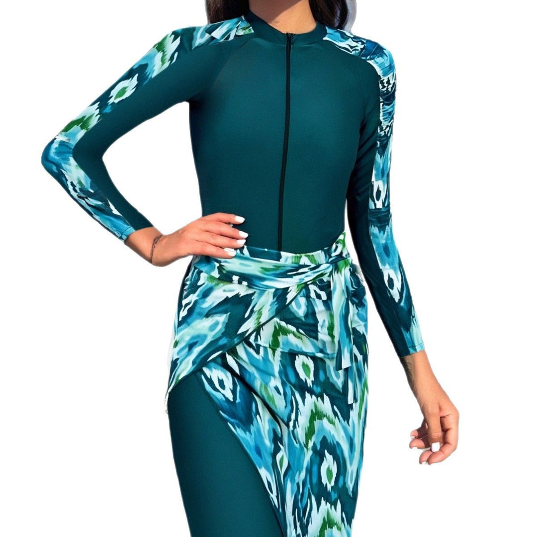 Damen Modischer UV-Schutz-Surfanzug mit Longsleeve EB