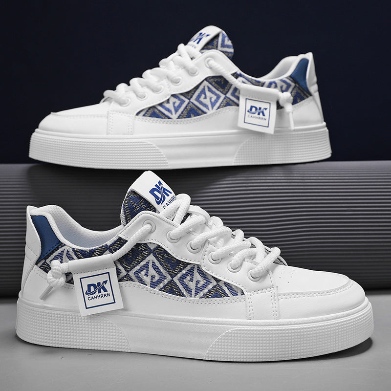 Damen modische Sneakers mit einzigartigen Stickereien und robustem Design EB