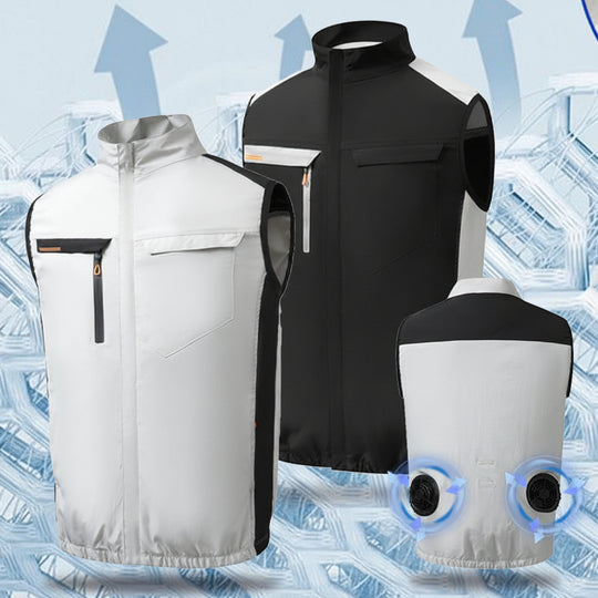 Herren luftzirkulierende Weste mit Ventilationssystem R&B