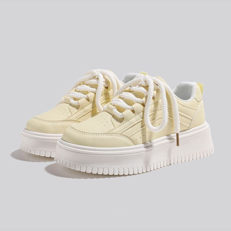 Damen Sneakers mit innovativer Plattformsohle und atmungsaktivem Obermaterial EB