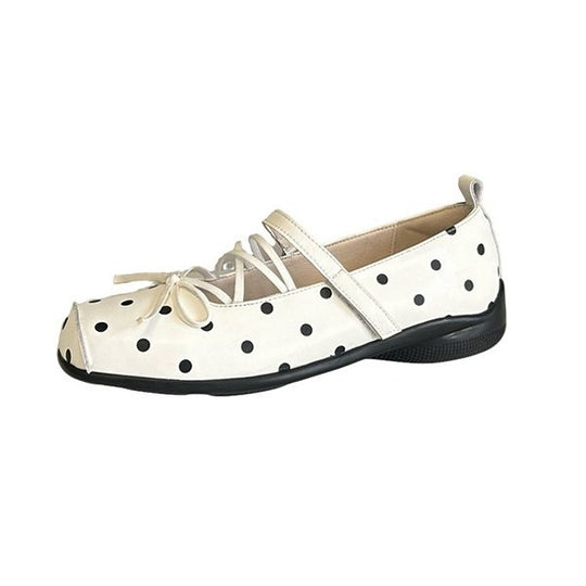 Damen bequeme Ballerinas mit elastischem Riemchen und gepolsterter Innensohle EB