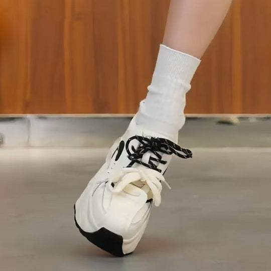 Damen Chunky Sneaker mit innovativem Dämpfungssystem und atmungsaktiver Oberflächenstruktur EB