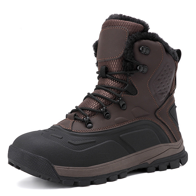 Damen wasserdichte Winterstiefel mit isolierender Fütterung und griffiger Profilsohle EB