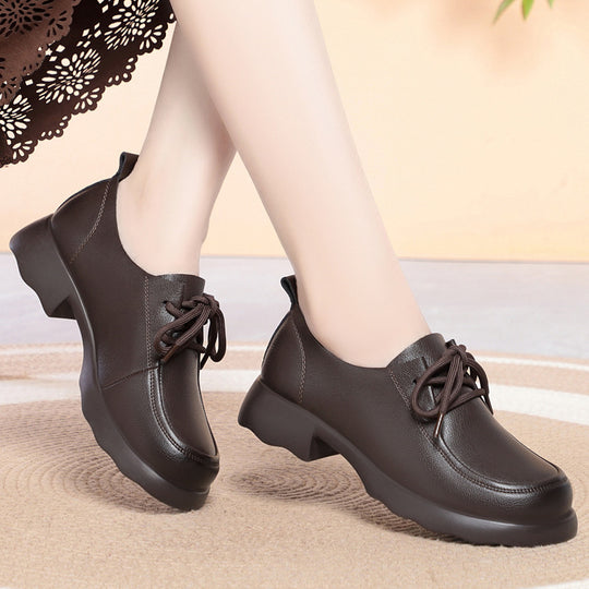 Damen Komfortable Schnürschuhe mit moderner Profilsohle EB