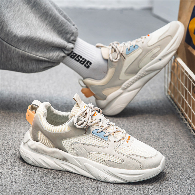 Damen Sportliche Sneakers mit atmungsaktiver Mesh-Oberfläche und dämpfender Laufsohle EB