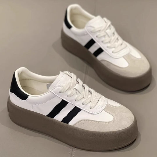 Damen Plateausneaker mit robustem Sohlenprofil und komfortablem Obermaterial EB