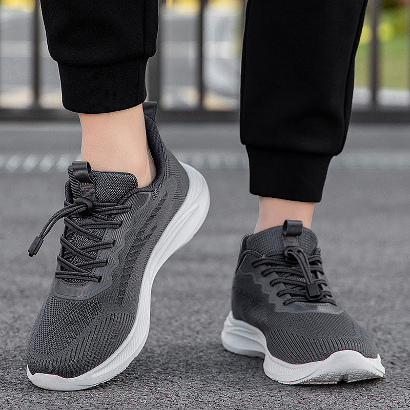Damen Sportliche Lauf-Sneaker mit elastischem Schnellschnürsystem EB