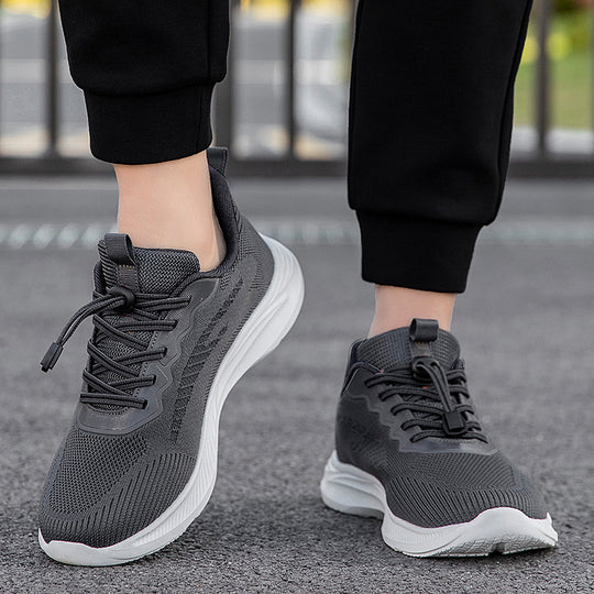 Damen Sportliche Lauf-Sneaker mit elastischem Schnellschnürsystem EB