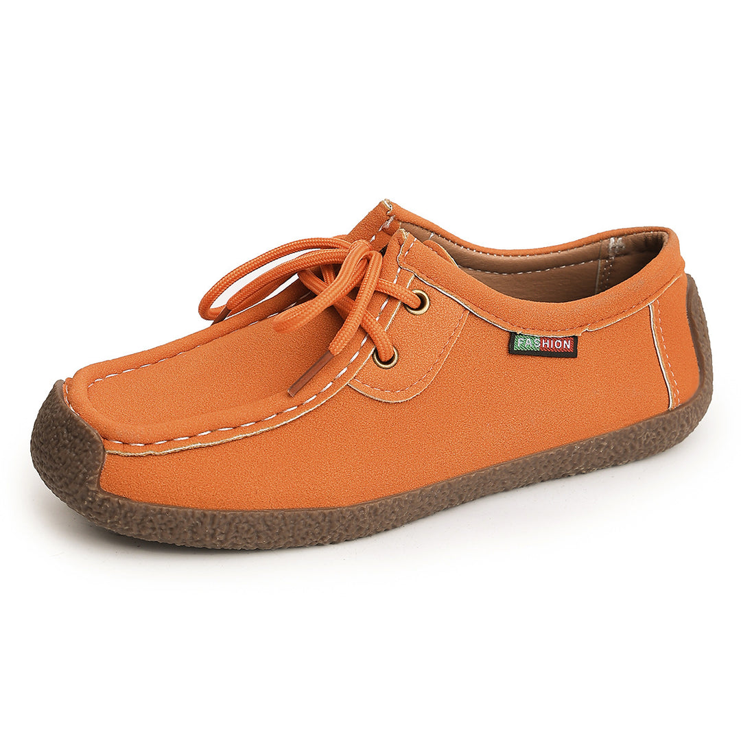 Damen Komfortable Freizeitschuhe mit modischem Schnürsystem EB