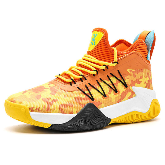 Damen Sportliche Basketball-Sneaker mit atmungsaktiver Mesh-Oberfläche und dämpfendem Fußbett EB