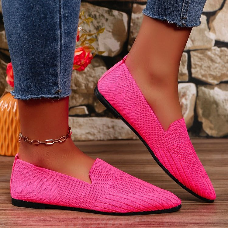 Damen Atmungsaktive Slip-On Ballerinas EB