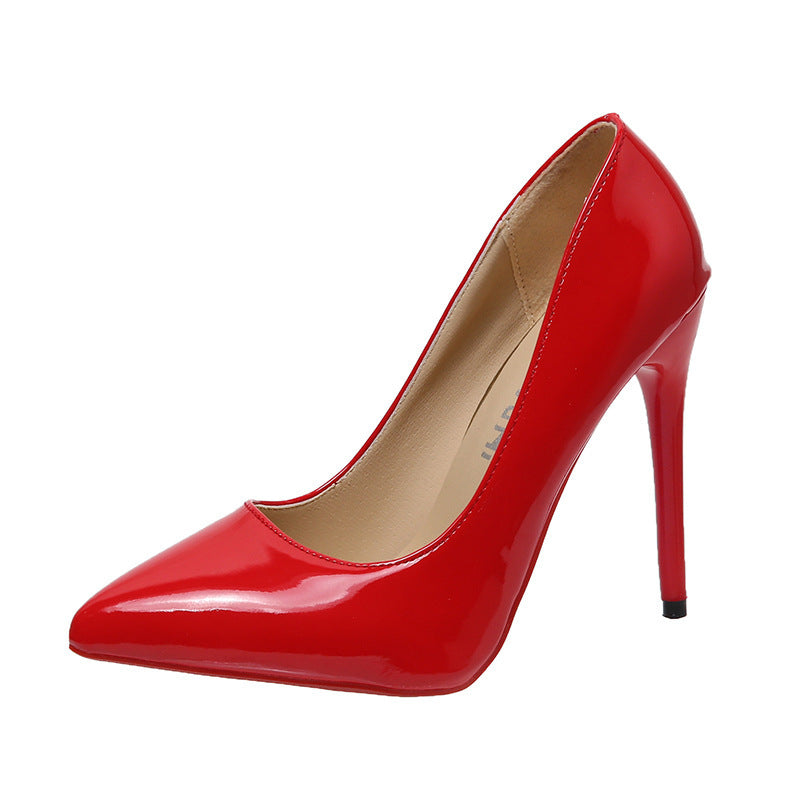Damen elegante High-Heels mit klassischem spitzem Design EB