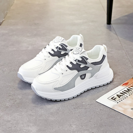Damen Trendige Sneaker mit rutschfester Sohle und atmungsaktivem Obermaterial EB