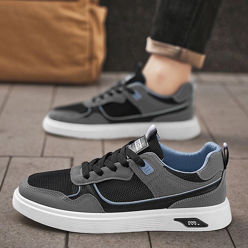 Damen sportliche Freizeitsneaker mit atmungsaktivem Mesh-Obermaterial und dämpfender Sohle EB