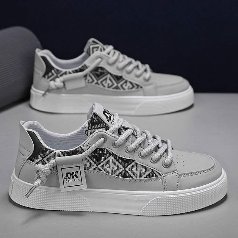 Damen Sportliche Sneakers mit einzigartigem Musterdruck und komfortabler Laufsohle EB