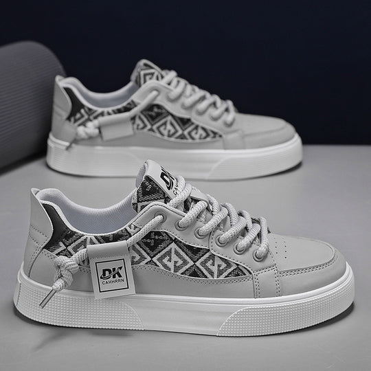 Damen Sportliche Sneakers mit einzigartigem Musterdruck und komfortabler Laufsohle EB