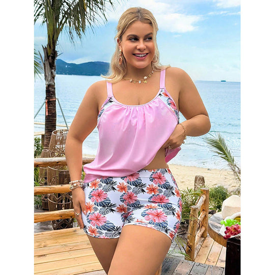 Damen Tankini-Set mit floralem Design und herausragendem Komfort EB