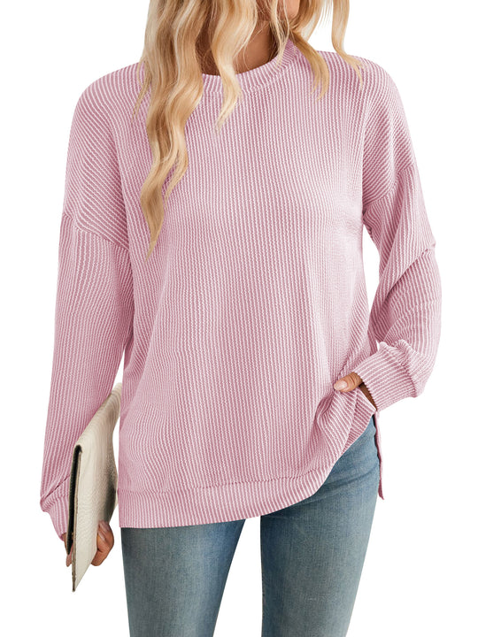 Damen lässiger Strickpullover EB