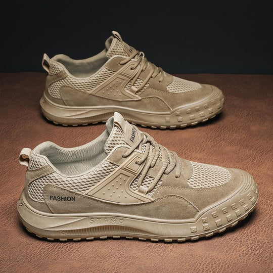 Damen Sportliche Sneaker mit atmungsaktiver Mesh-Oberfläche EB
