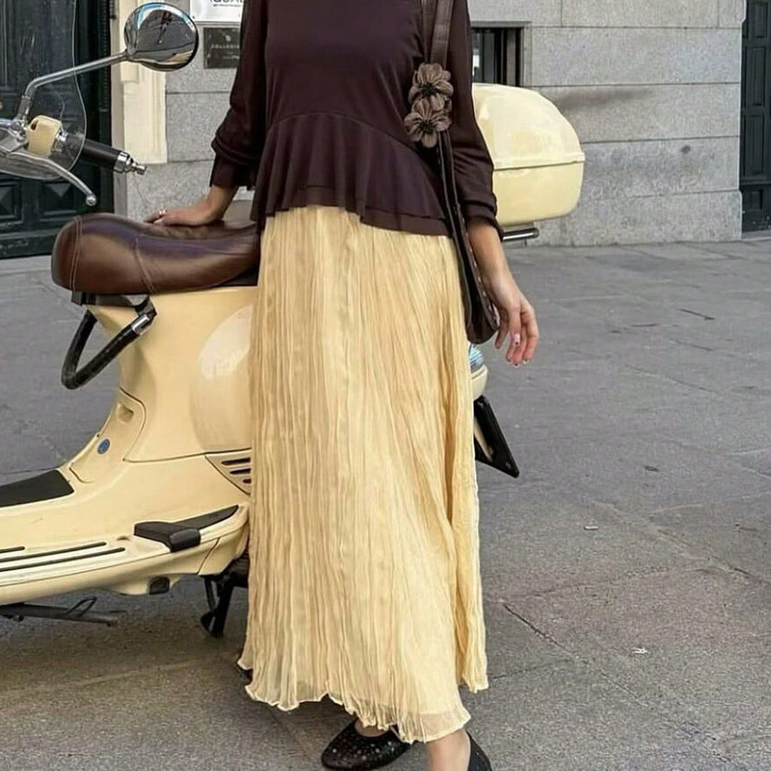 Damen Luftiger Maxi-Rock EB