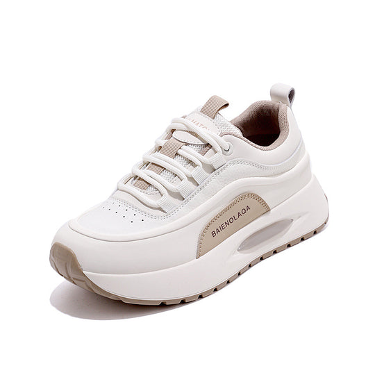 Damen Sportliche Sneakers mit dämpfender Plattform und atmungsaktivem Obermaterial EB