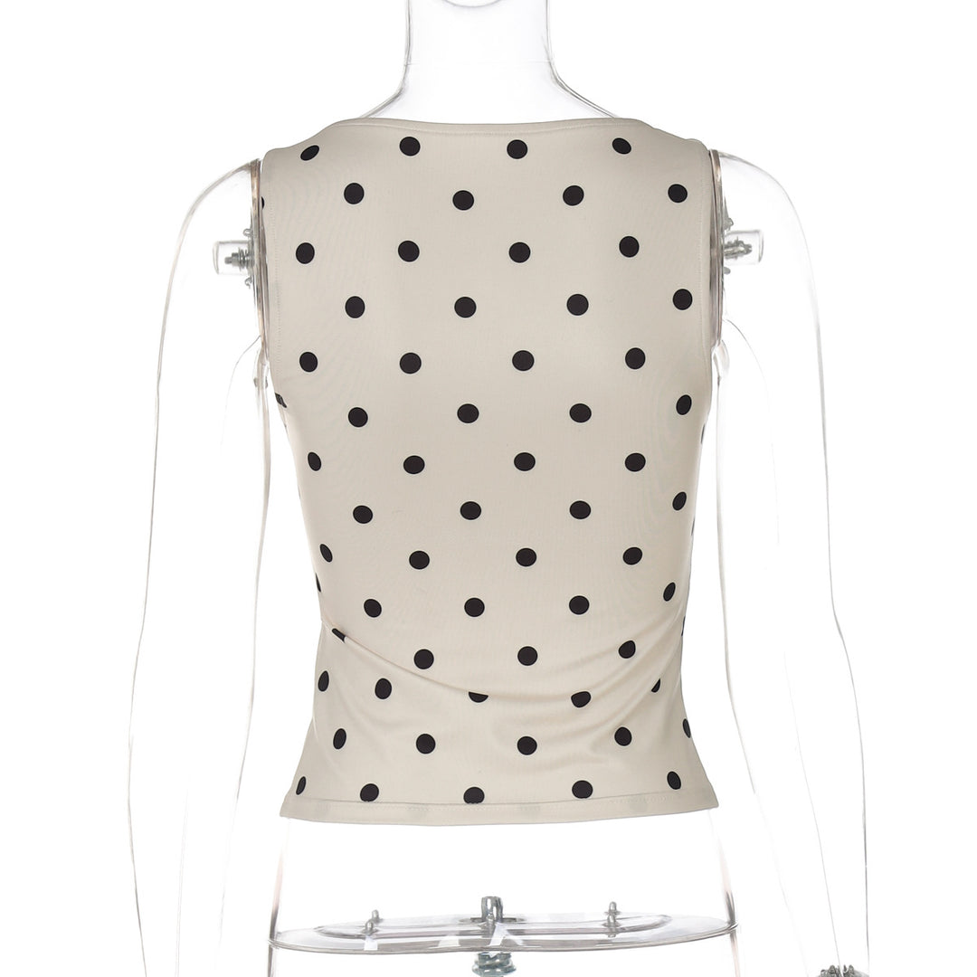 Damen Polka-Dots Tanktop EB