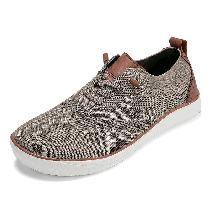 Damen Atmungsaktive Sneakers mit elastischem Schnellschnürsystem und gepolsterter Sohle EB