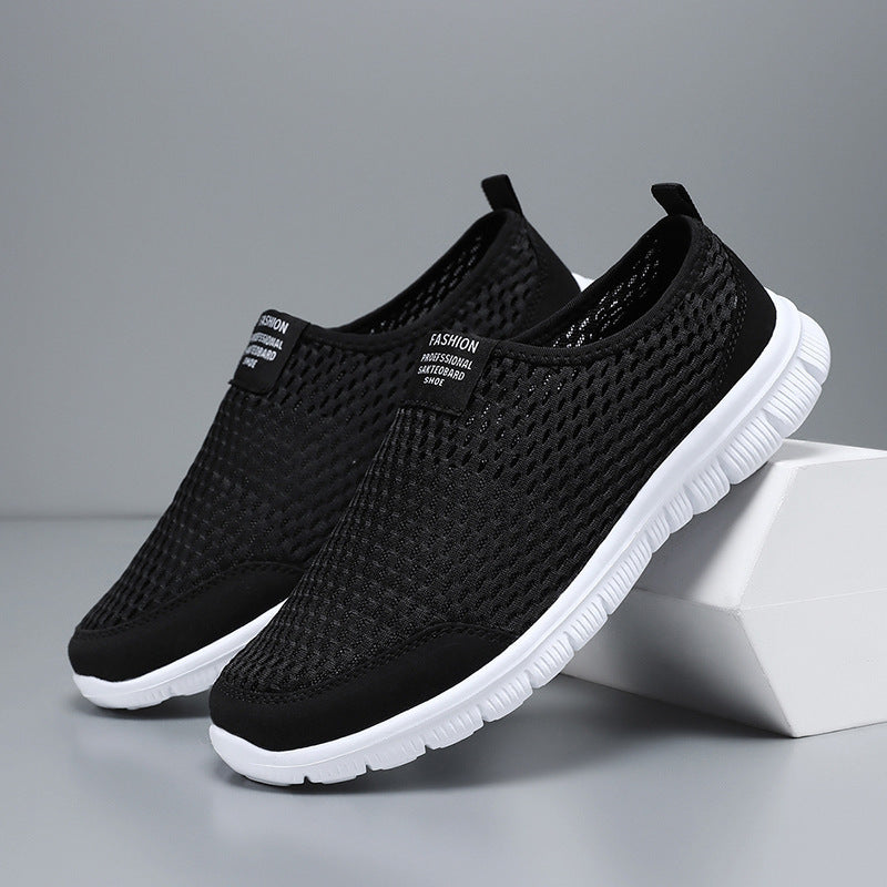Damen Atmungsaktive Slip-On Sneakers mit flexibler Sohle EB 1774575918