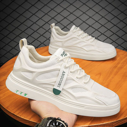 Damen Atmungsaktive Freizeit Sneakers mit flexiblem Sohlenprofil EB