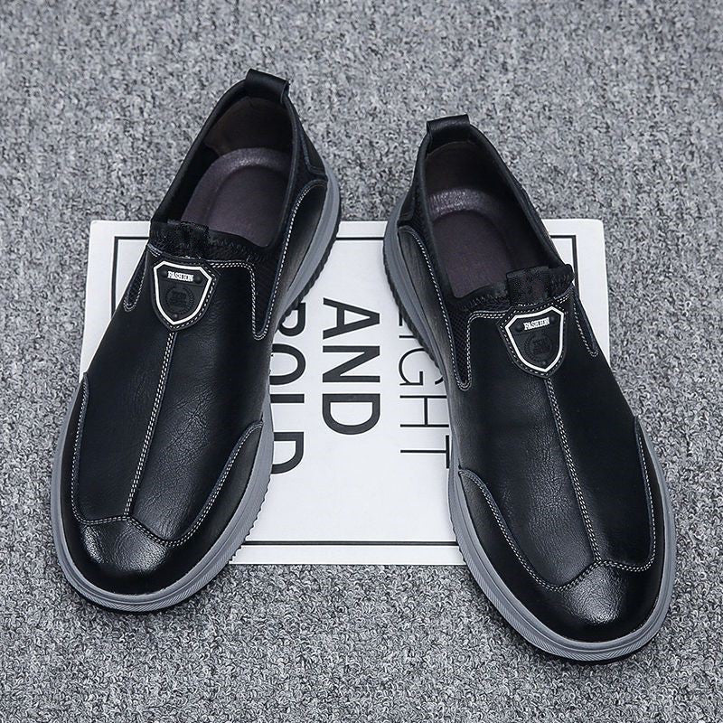 Herren Komfortable Slip-On Freizeitschuhe mit atmungsaktiver Mesh-Oberfläche EB