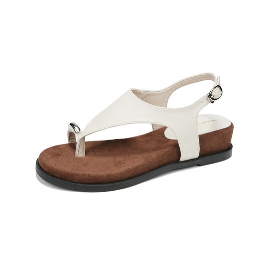 Damen Sandalen mit elegantem Riemendesign und komfortabler Fußbettgestaltung EB