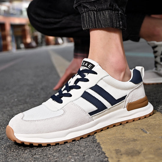 Damen Sportliche Sneakers mit atmungsaktiver Mesh-Oberfläche und rutschfester Sohle EB