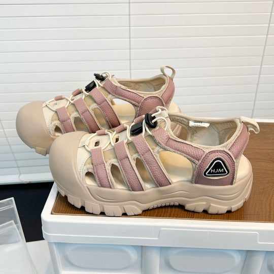 Damen Sportliche Outdoor-Sandalen mit atmungsaktiver Mesh-Oberfläche und rutschfester Sohle EB