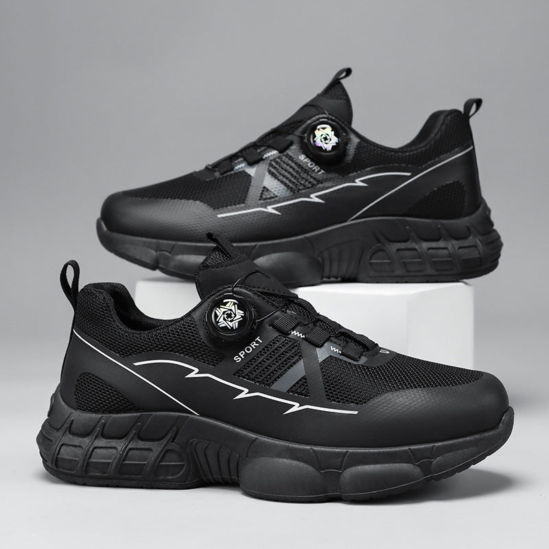 Herren Sportliche Laufschuhe mit innovativem Schnellschnürsystem und stoßdämpfender Sohle EB