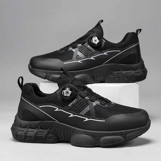 Herren Sportliche Laufschuhe mit innovativem Schnellschnürsystem und stoßdämpfender Sohle EB