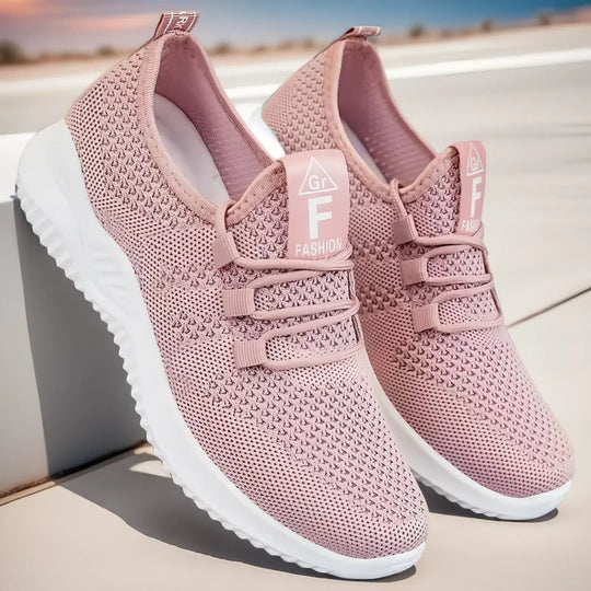 Damen atmungsaktive Sneaker in modischem Design EB
