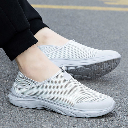 Damen Atmungsaktive Slip-On Freizeitschuhe mit flexiblem Sohlendesign EB
