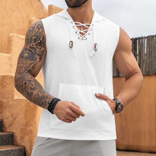 Herren Kapuzen-Workout-Shirt EB