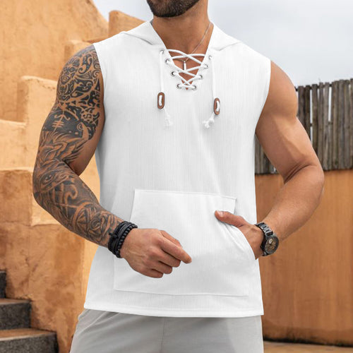 Herren Kapuzen-Workout-Shirt EB